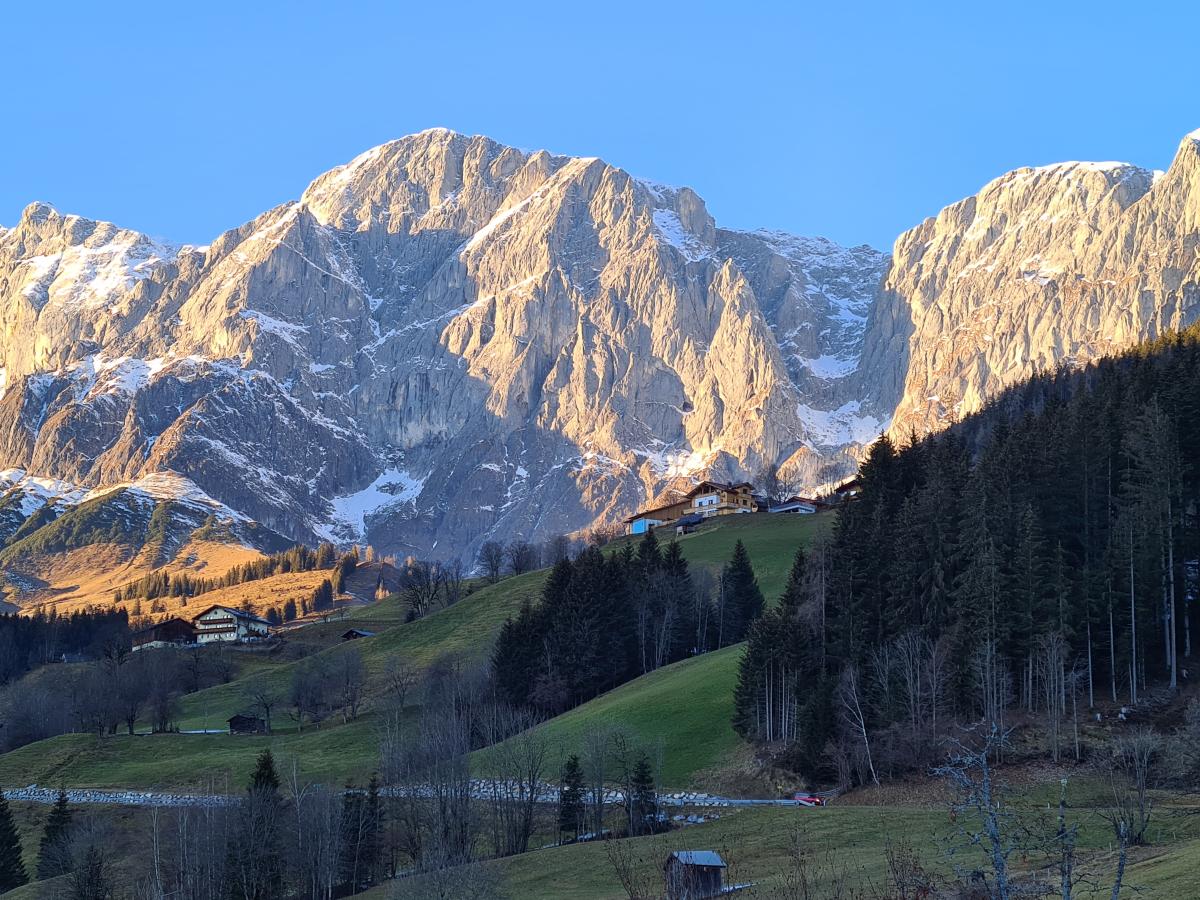 De omgeving van Mühlbach am Hochkönig