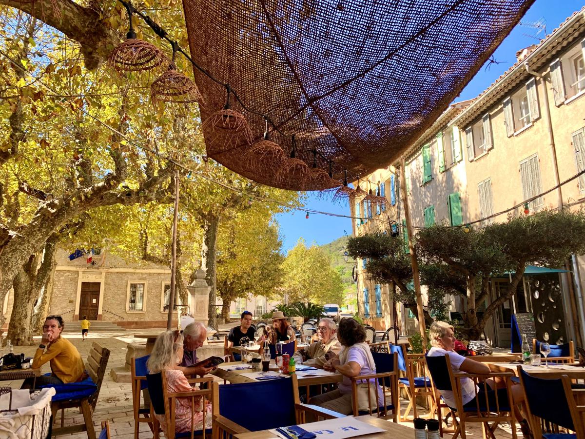 De omgeving van Vidauban