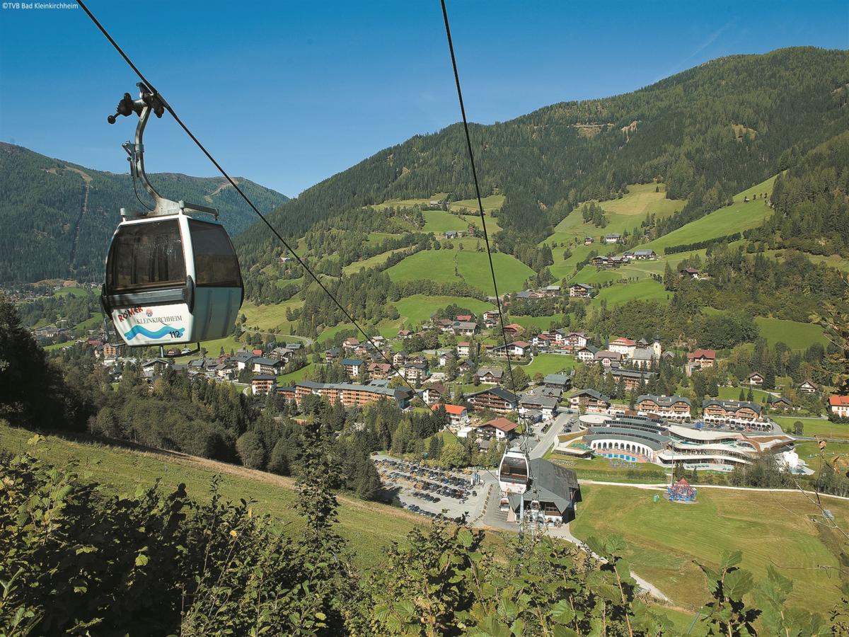 De omgeving van Bad Kleinkirchheim