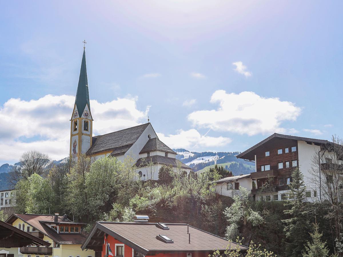 De omgeving van Kirchberg in Tirol
