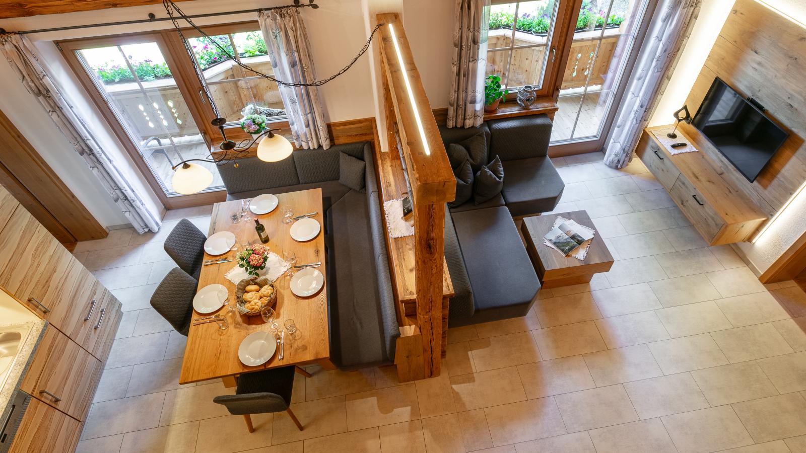 Koglbauer - Apartment Nr 5 - Woonkamer