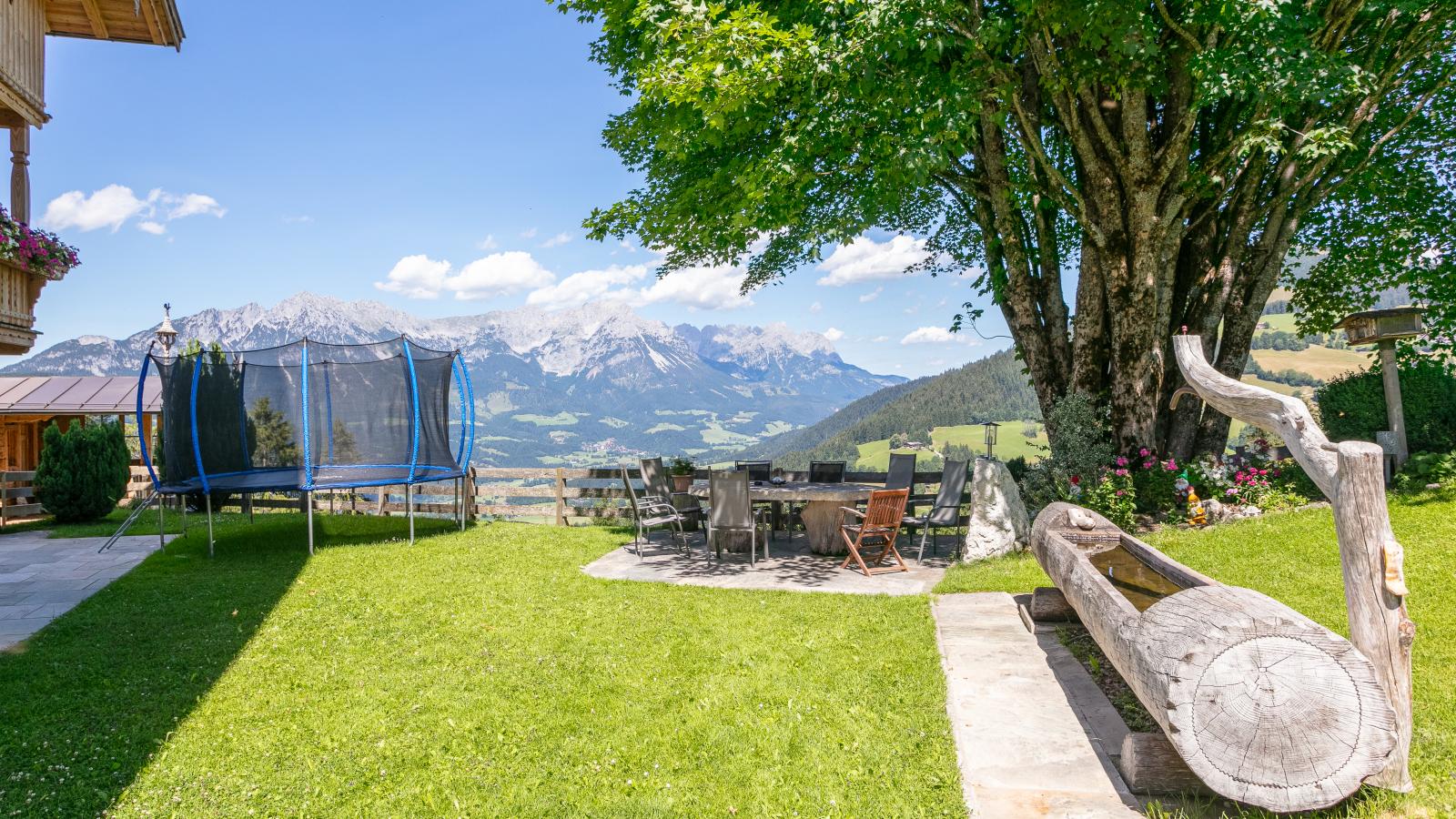 Koglbauer - Apartment Nr 5 - Tuinen zomer