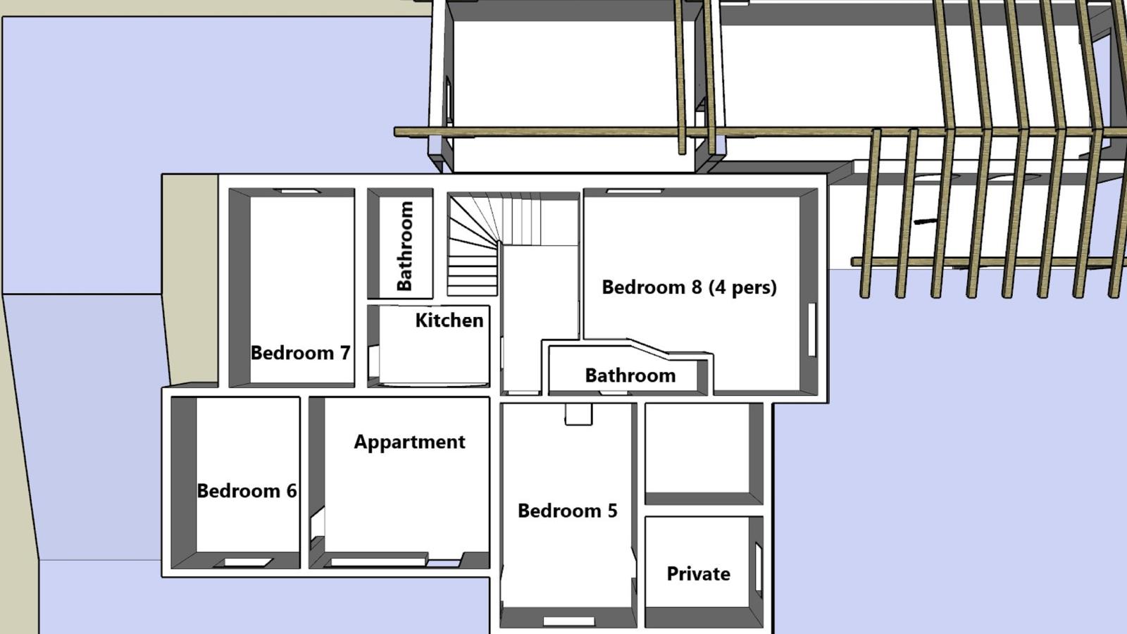 Kirchberg am Bach - Plattegrond
