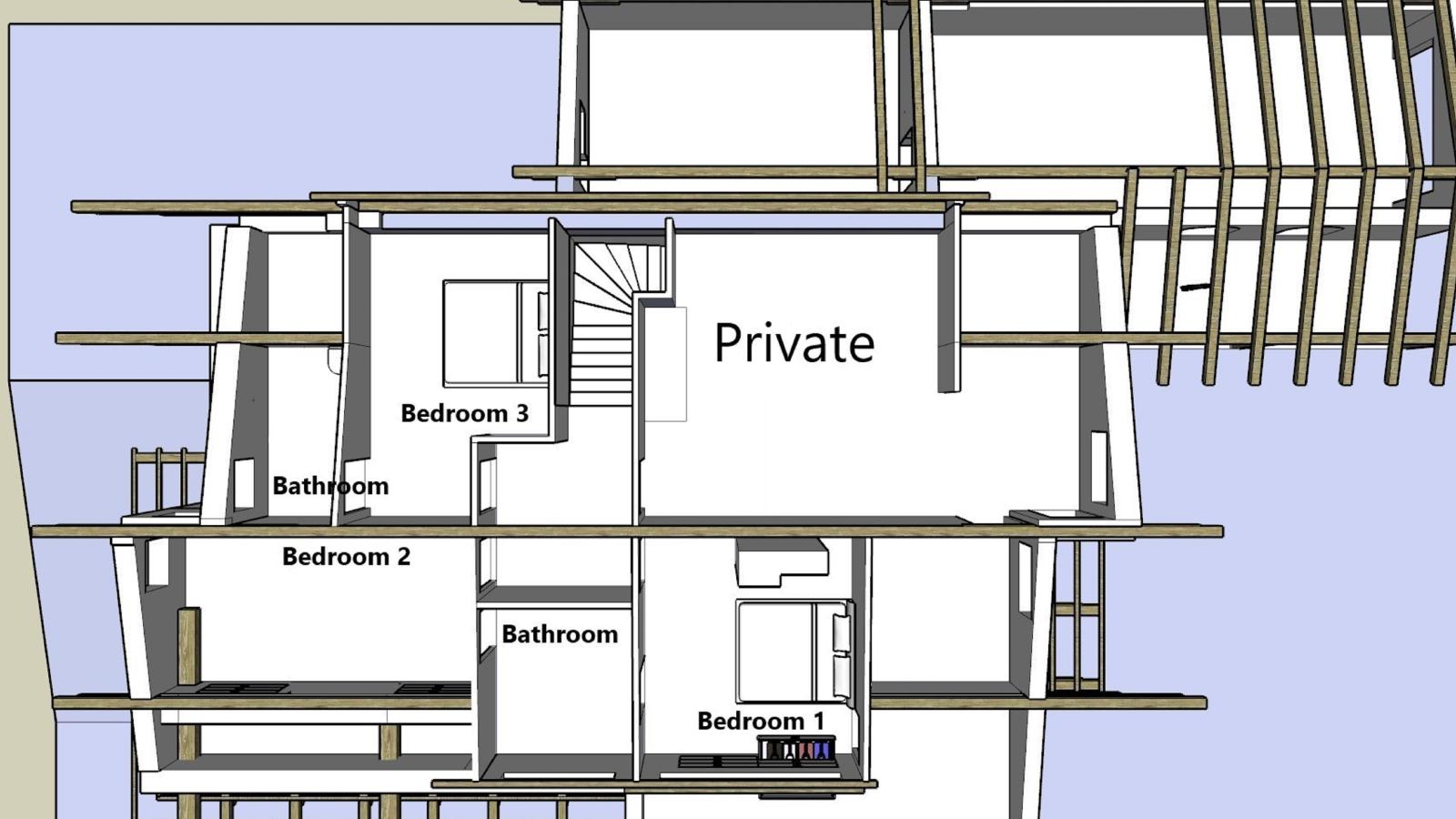 Kirchberg am Bach - Plattegrond