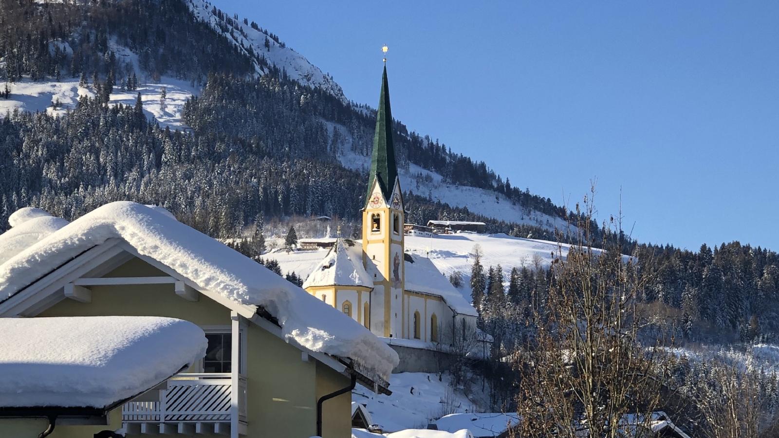 Kirchberg am Bach - Uitzicht winter