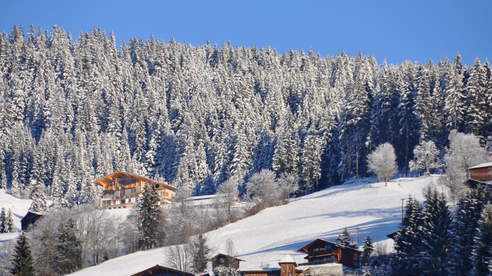 Kirchberg am Bach - Uitzicht winter