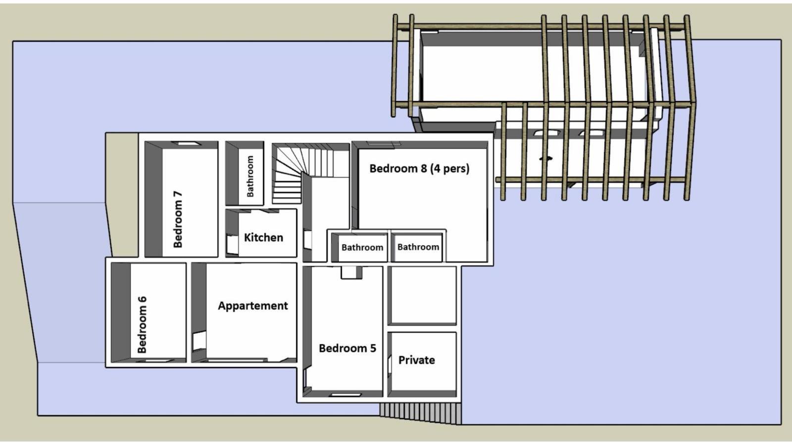 Kirchberg am Bach - Plattegrond