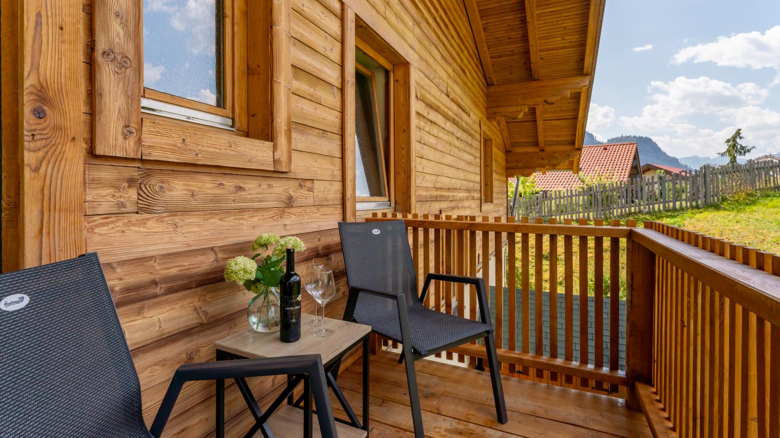 Chalet Kristall II - Terrasse/Balkon