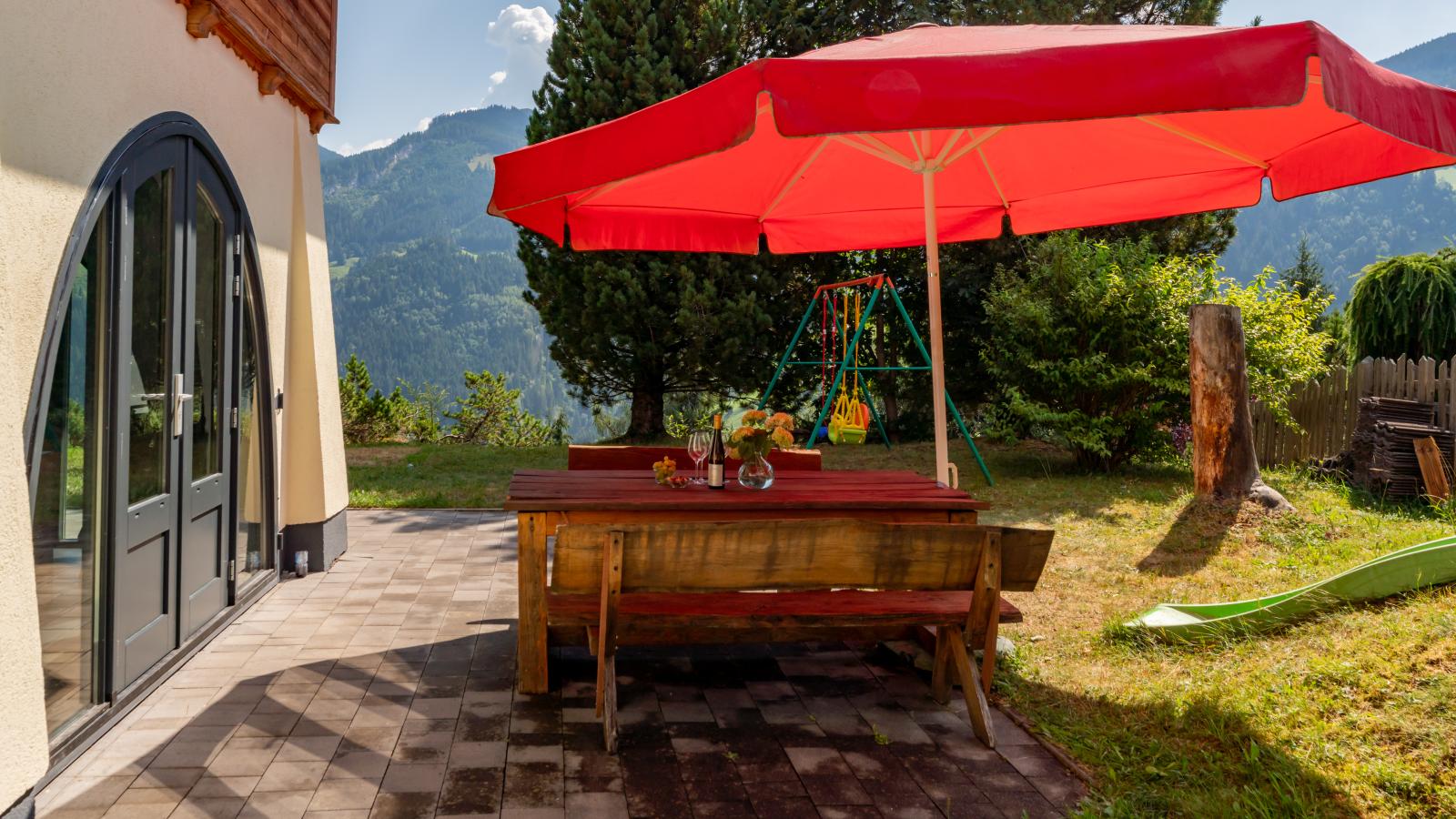 Chalet Kristall II - Terrasse/Balkon