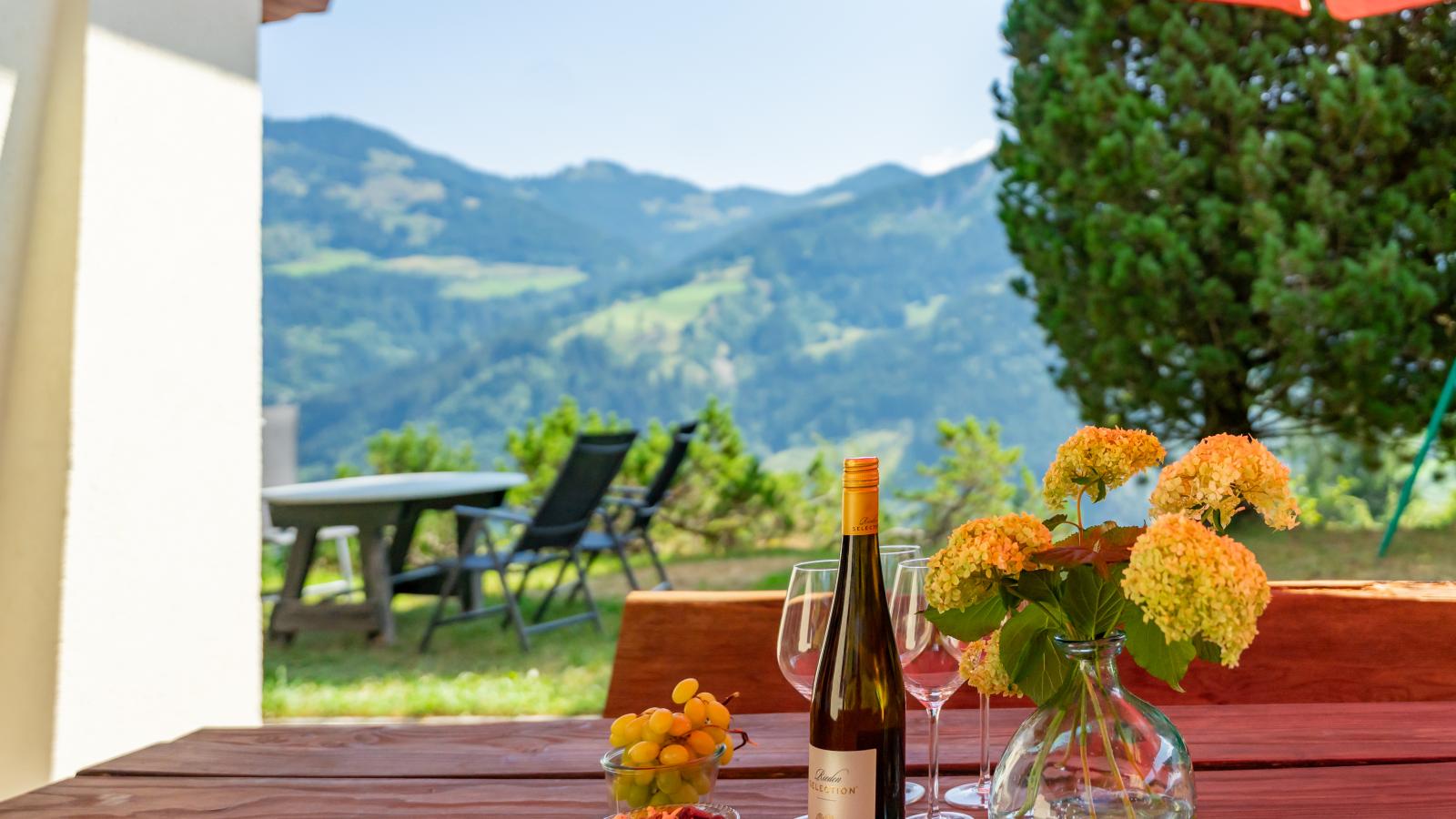 Chalet Kristall II - Terrasse/Balkon