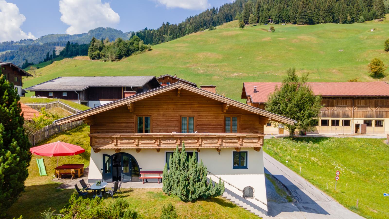 Chalet Kristall II - Außenbereich Sommer