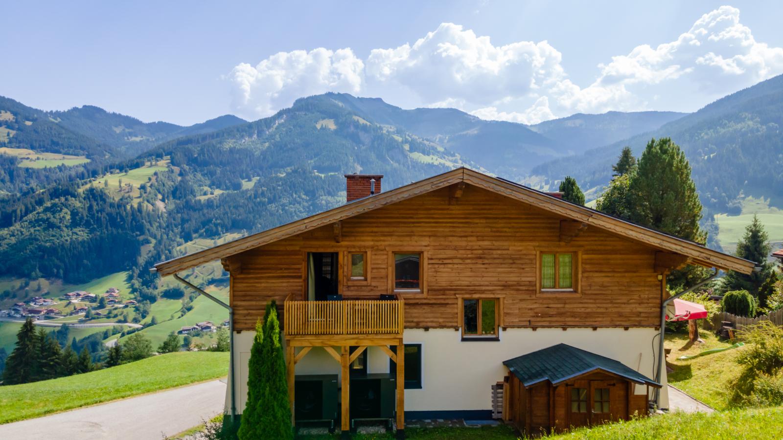 Chalet Kristall II - Außenbereich Sommer