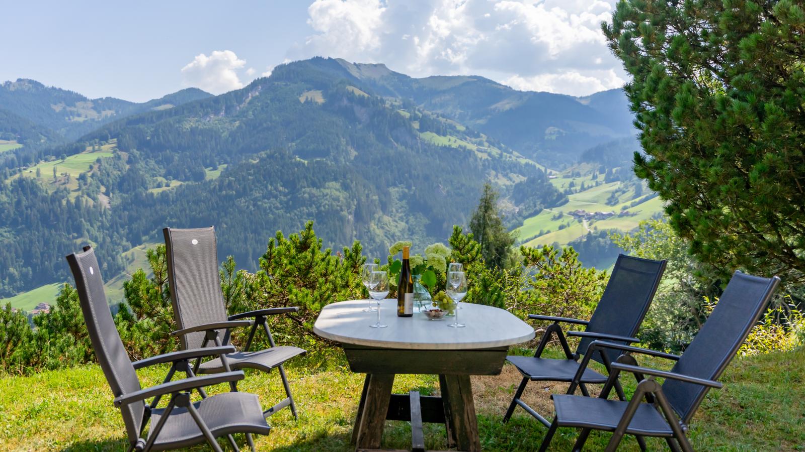 Chalet Kristall II - Terrasse/Balkon