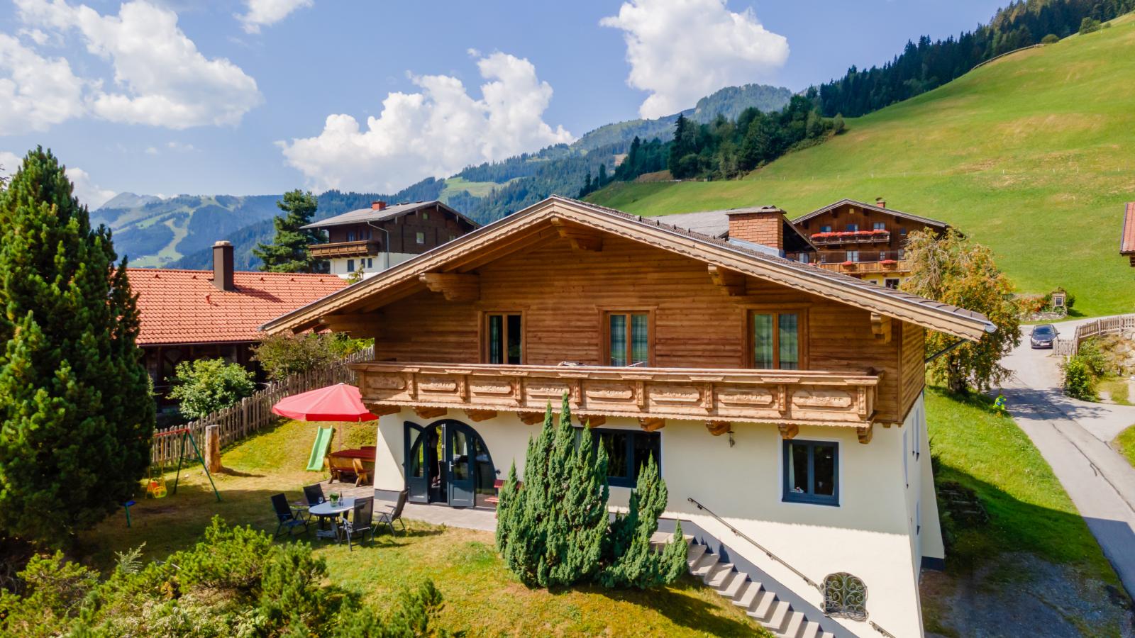 Chalet Kristall II - Außenbereich Sommer