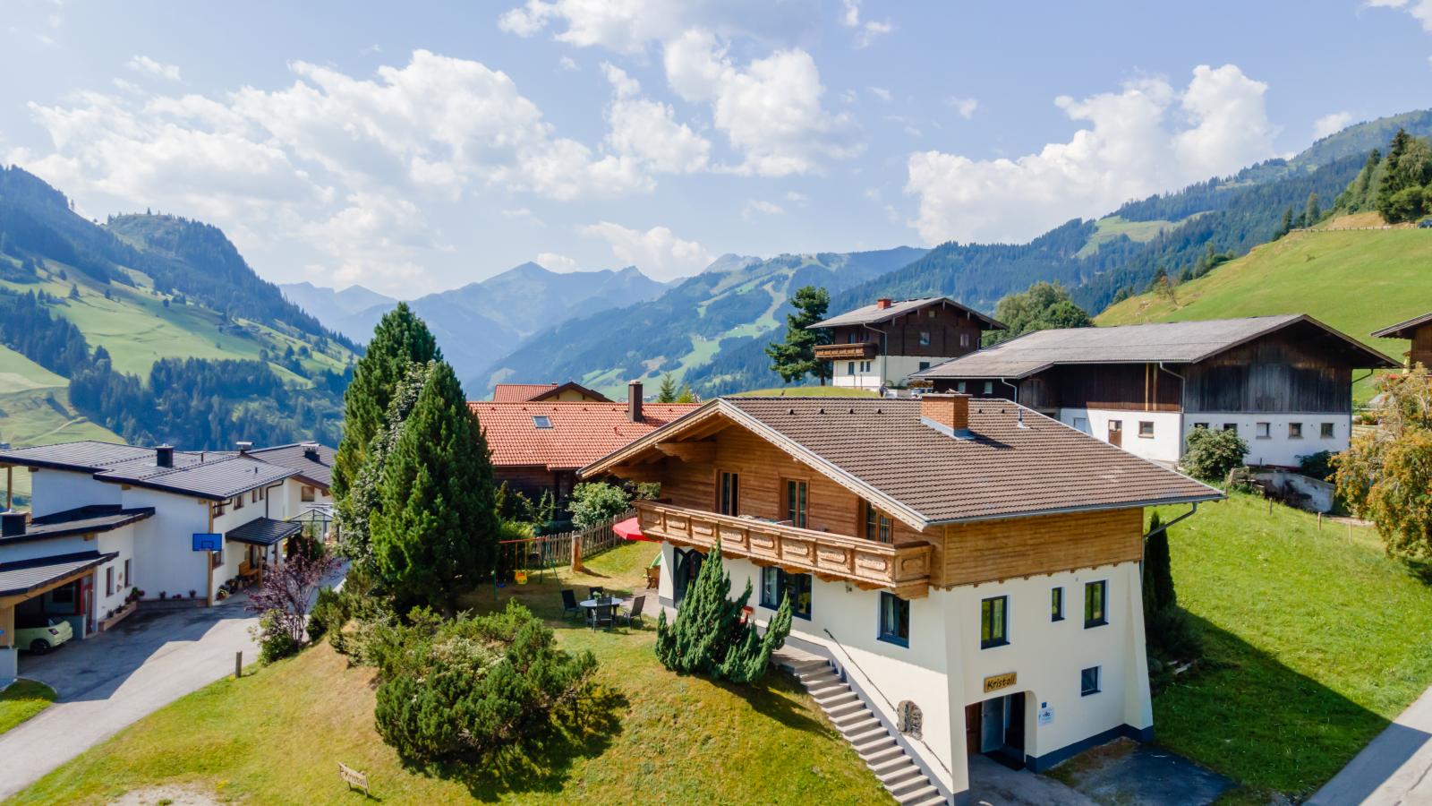 Chalet Kristall II - Außenbereich Sommer