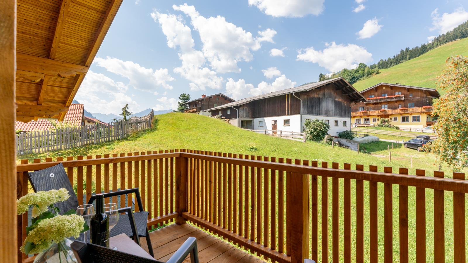 Chalet Kristall II - Terrasse/Balkon