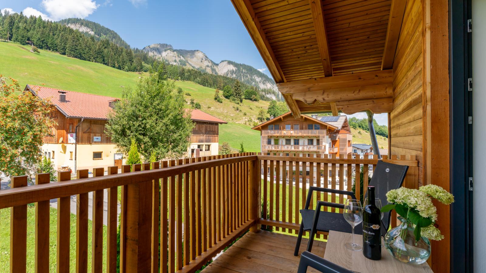 Chalet Kristall II - Terrasse/Balkon