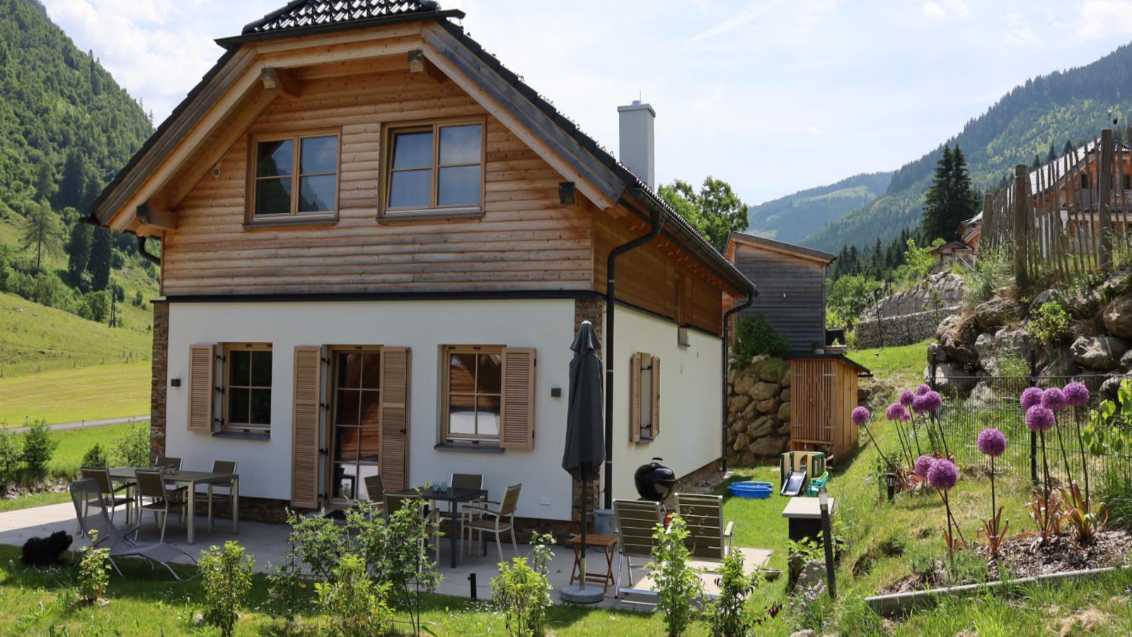 Haus Hestia-Außenbereich Sommer