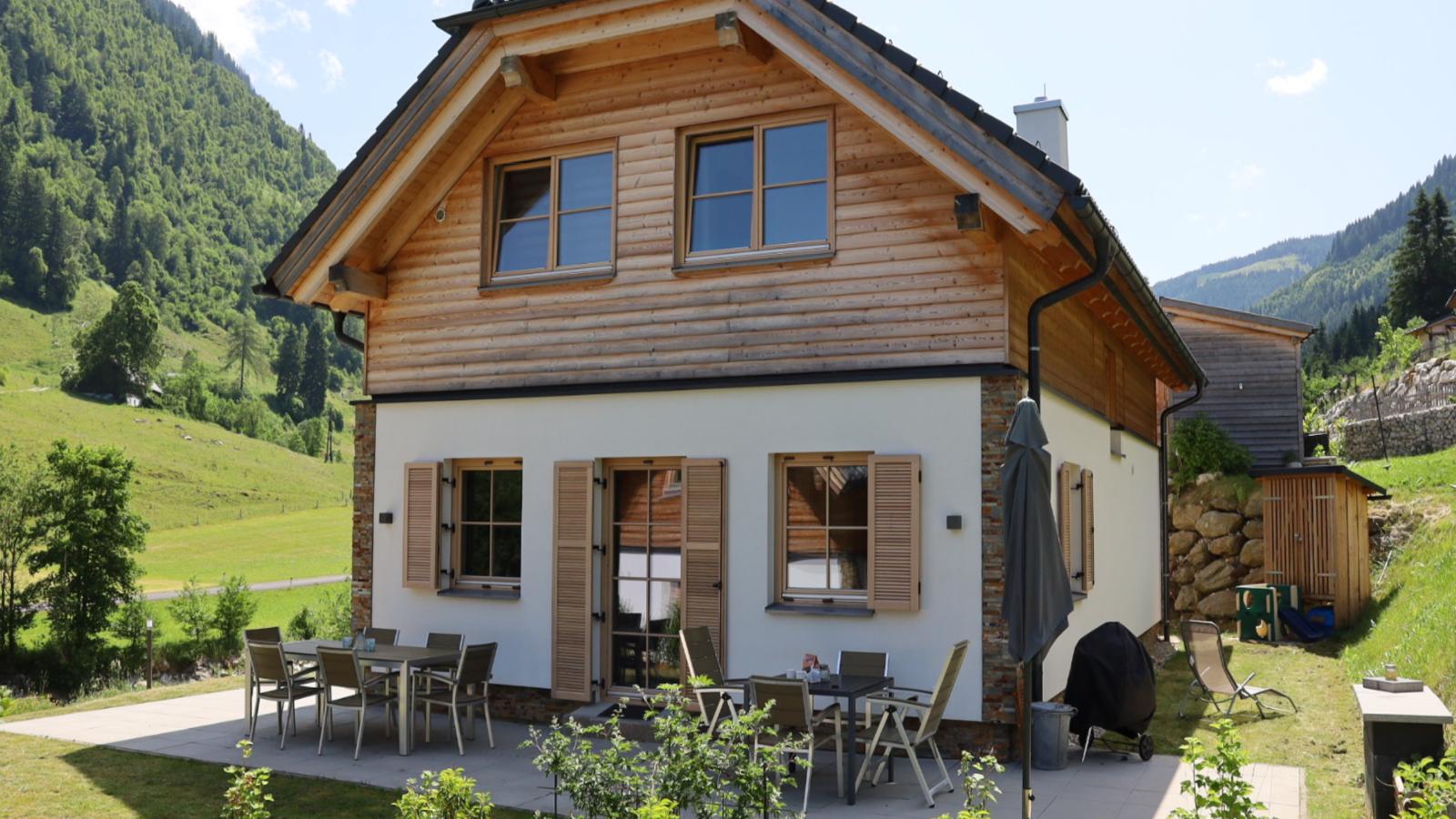 Haus Hestia-Außenbereich Sommer