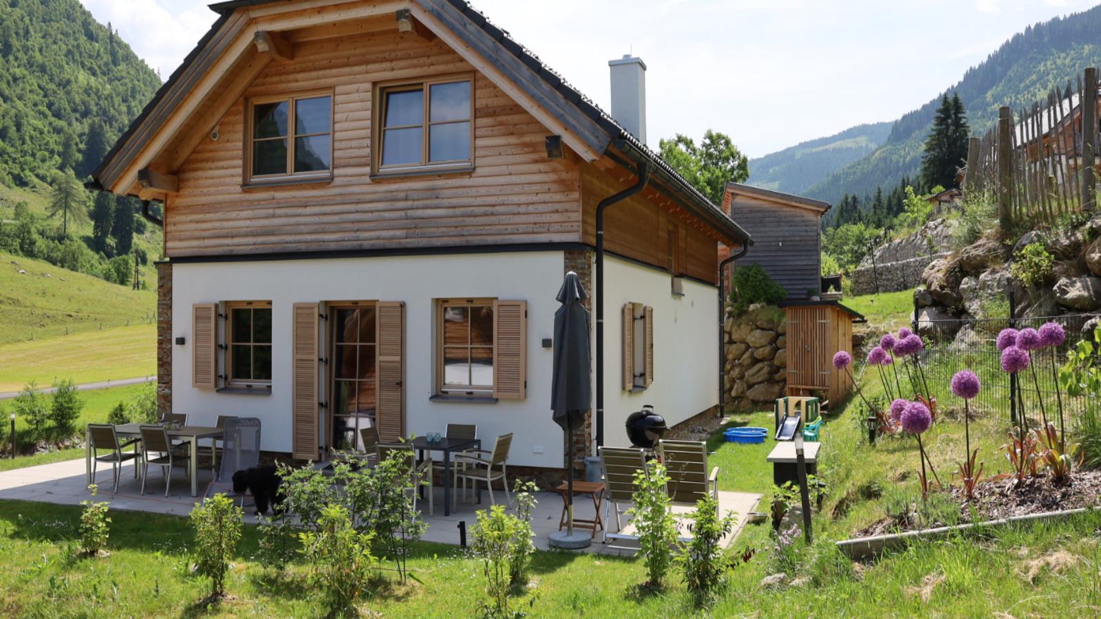 Haus Hestia-Außenbereich Sommer