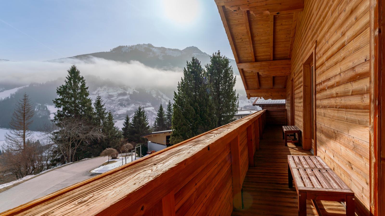 Chalet Kristall I - Uitzicht winter