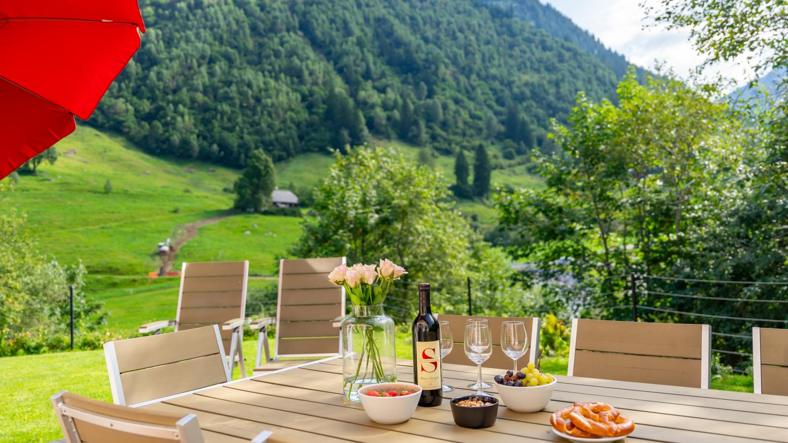 Sperlingnest-Terrasbalkon