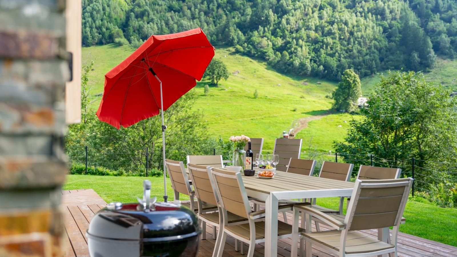 Sperlingnest-Terrasbalkon