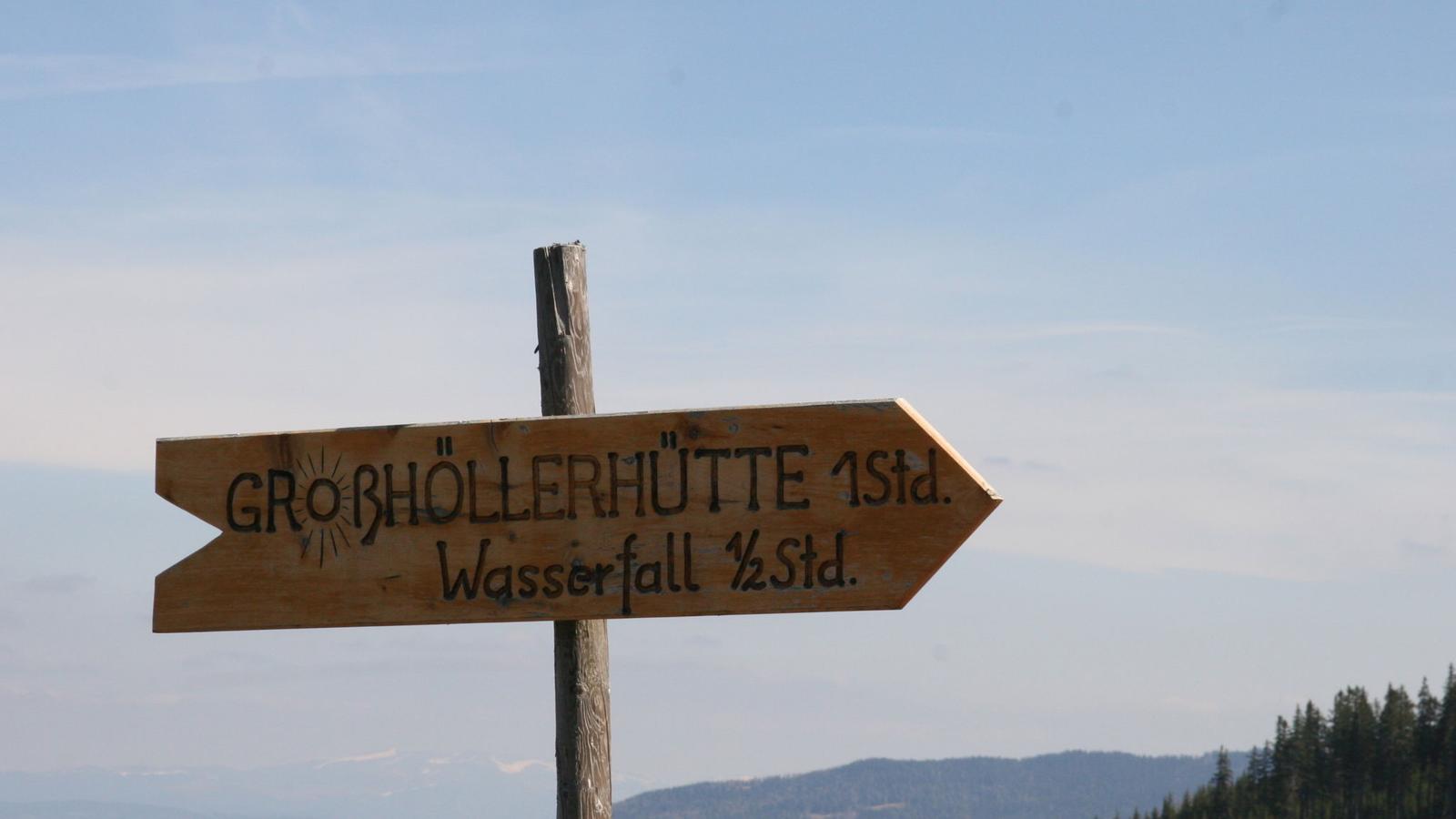 Chalet Bergoase-Gebieden zomer 1km