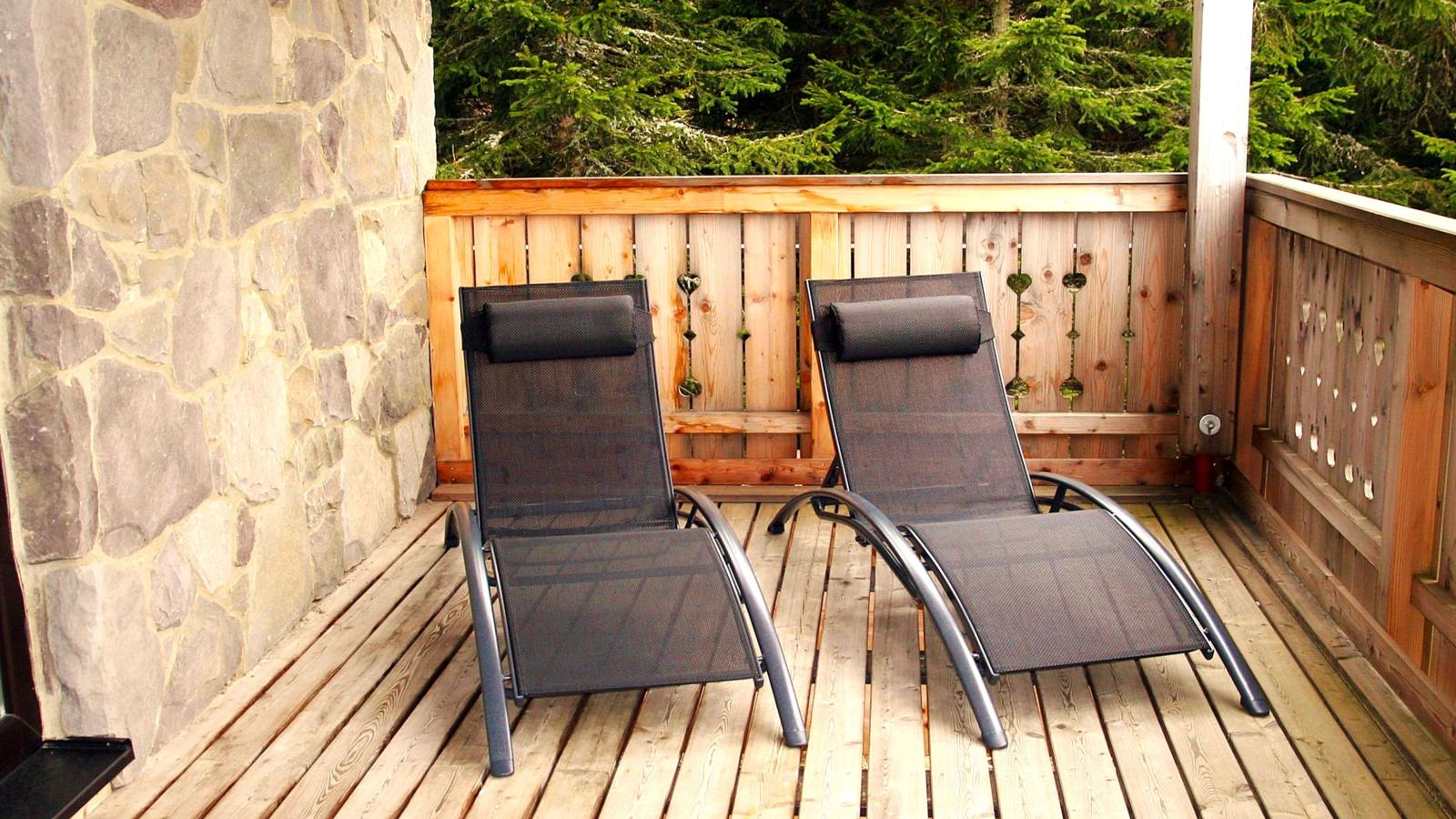 Chalet Bergoase-Terrasbalkon