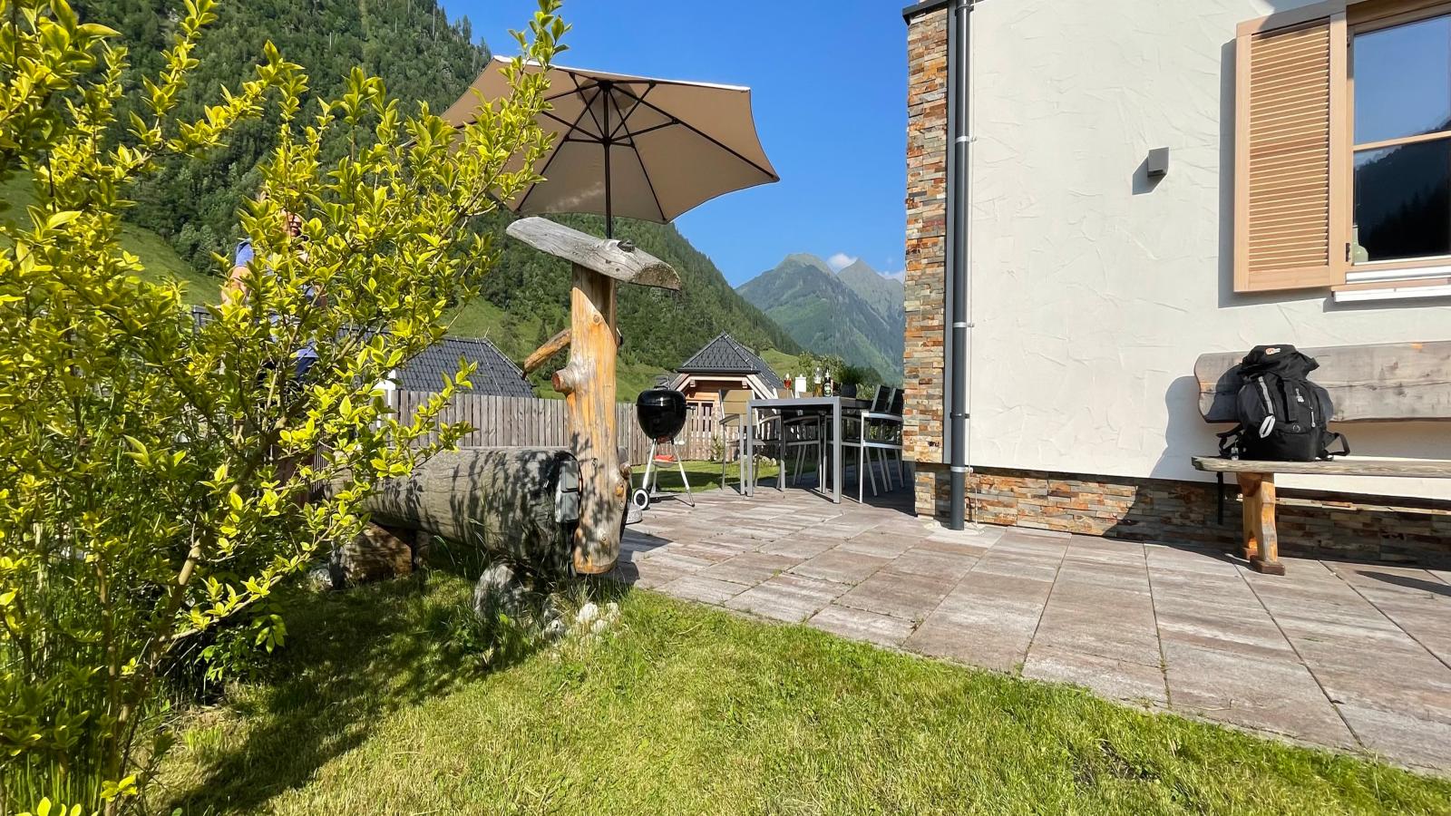 Im grünen Herzen-Balcon-terrasse