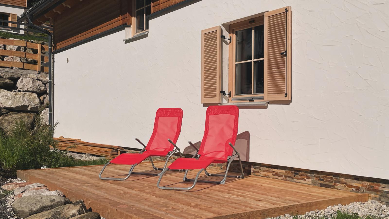 Im grünen Herzen-Balcon-terrasse