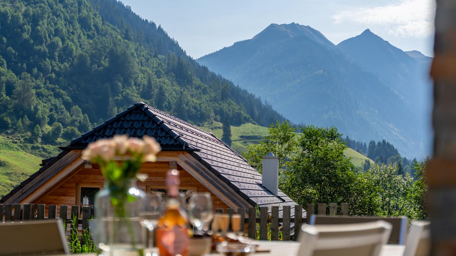 Im grünen Herzen-Uitzicht zomer