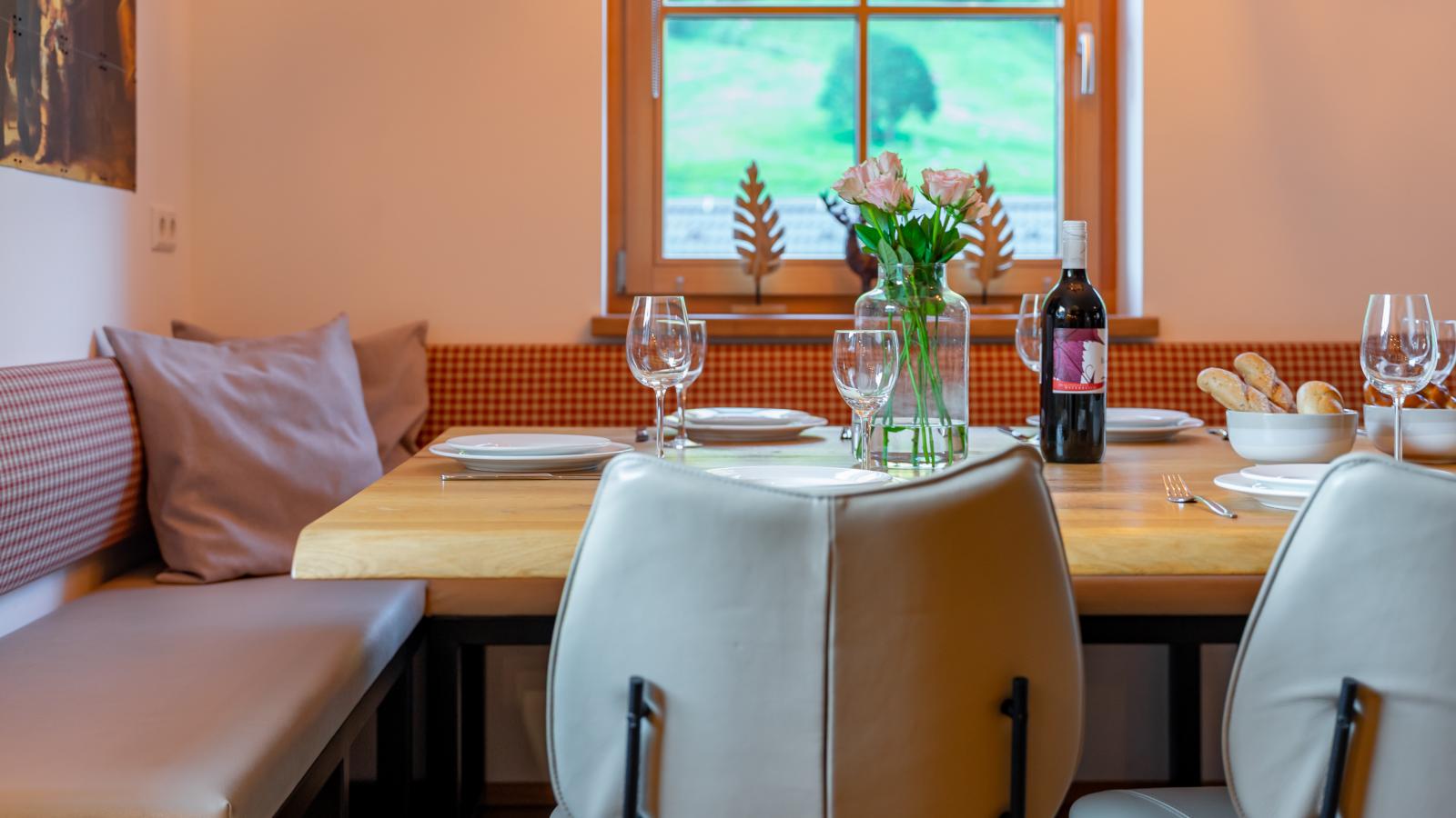 Im grünen Herzen-Eetkamer