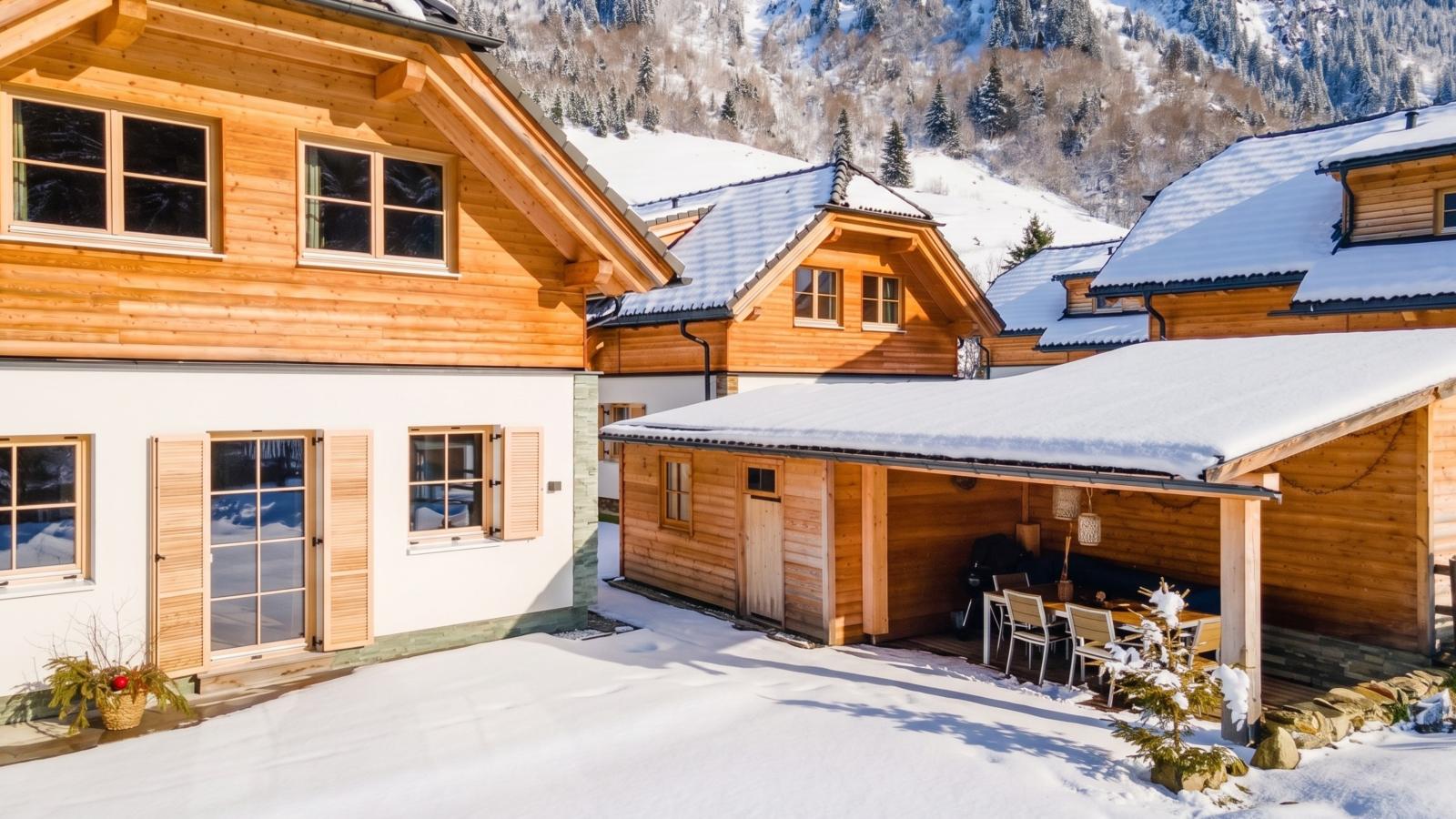 Villa Petra - Außenbereich Winter