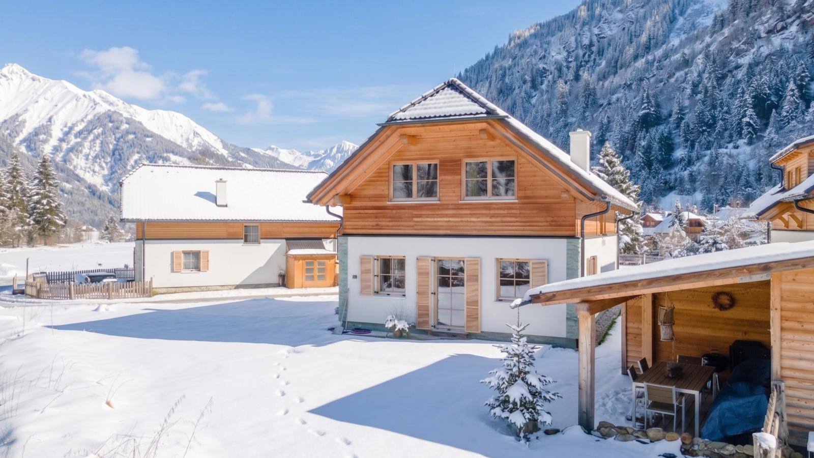 Villa Petra - Außenbereich Winter