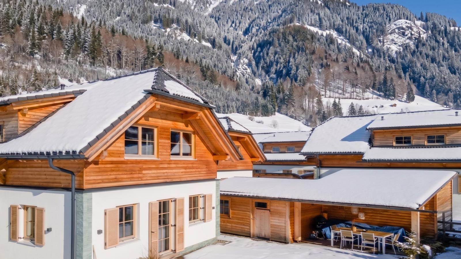 Villa Petra - Außenbereich Winter