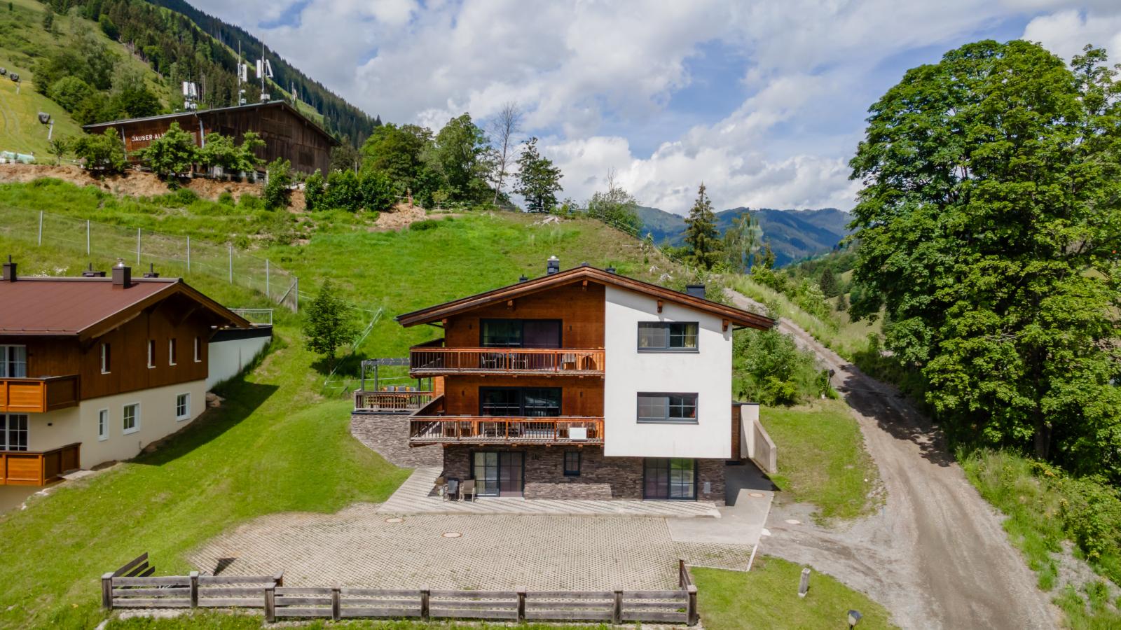 Chalet Susanna - Buitenkant zomer