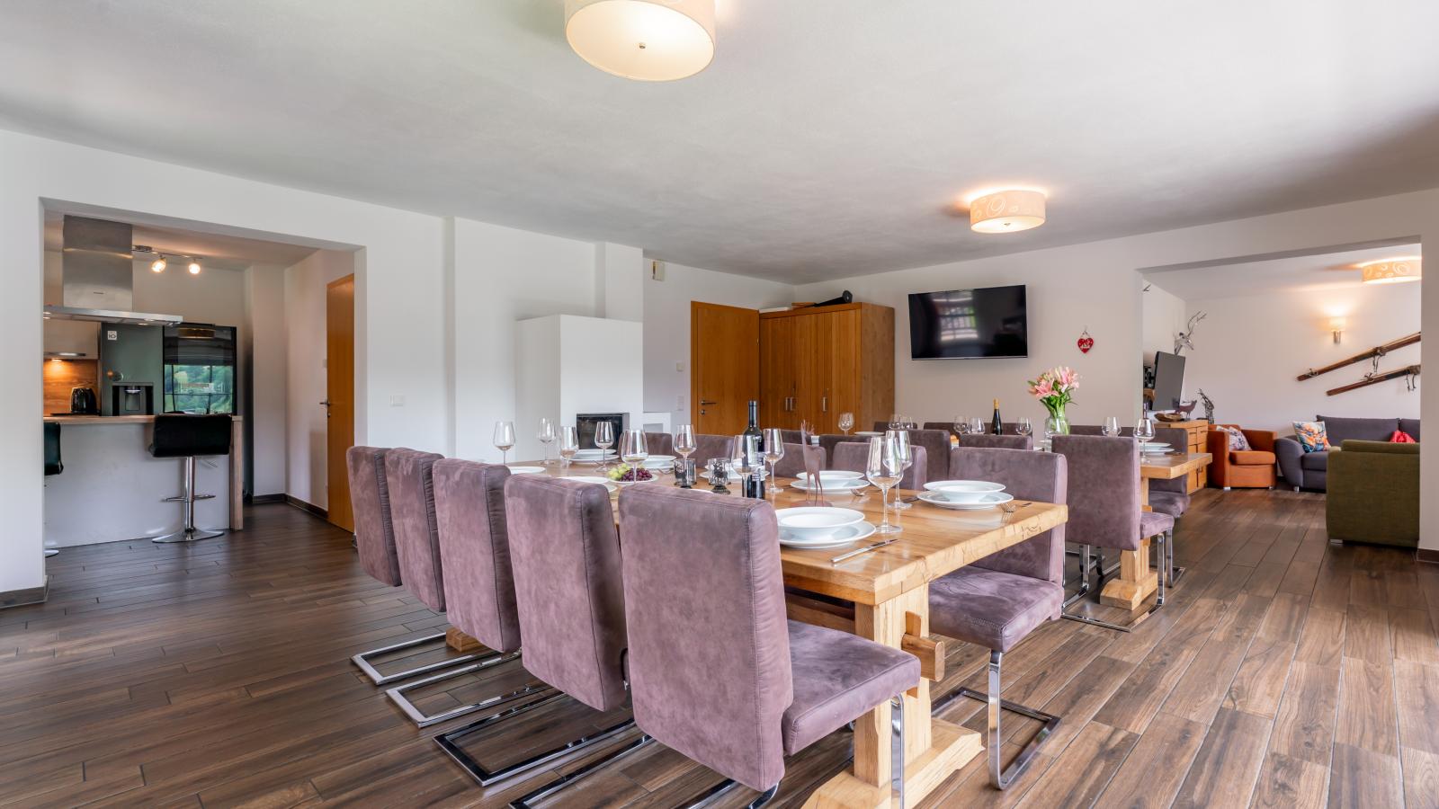 Chalet Susanna - Eetkamer