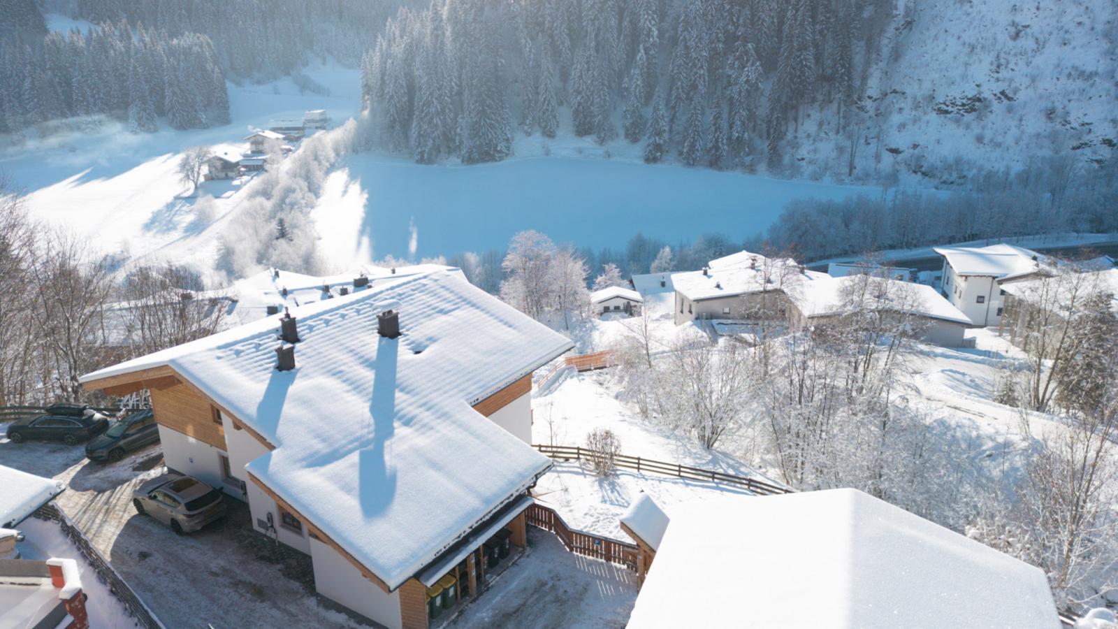 Alpensteinbock Saalbach-Exterieur winter