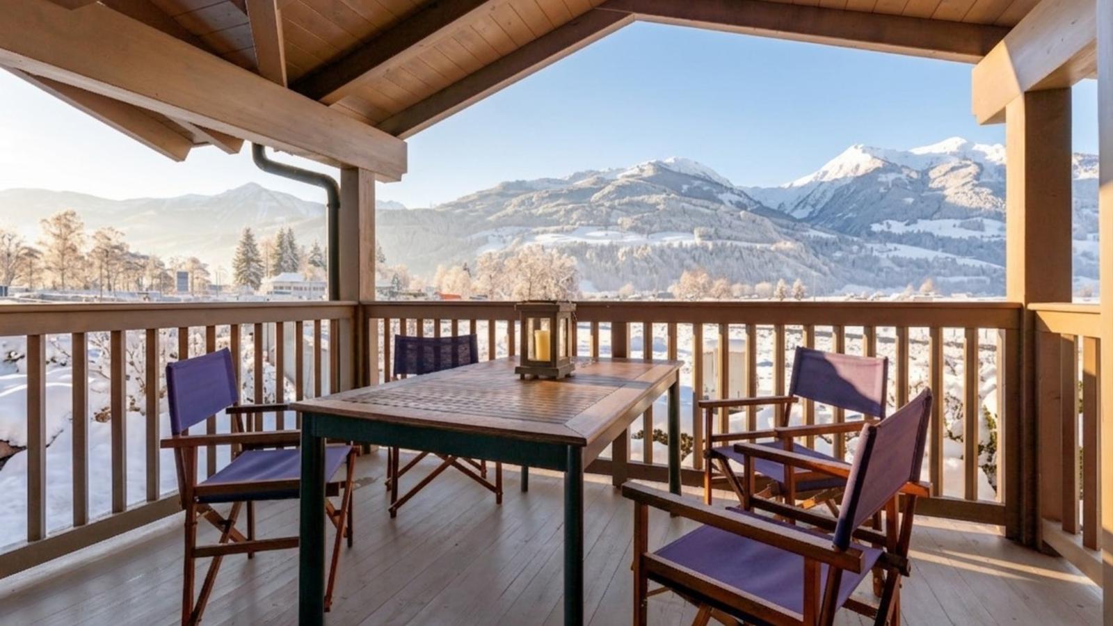 Salzach Lodge - Vue d'hiver