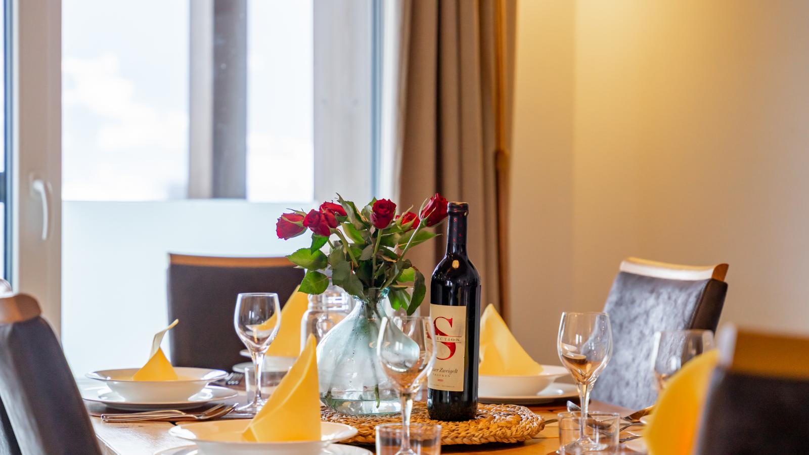 Salzach Lodge-Salle à manger