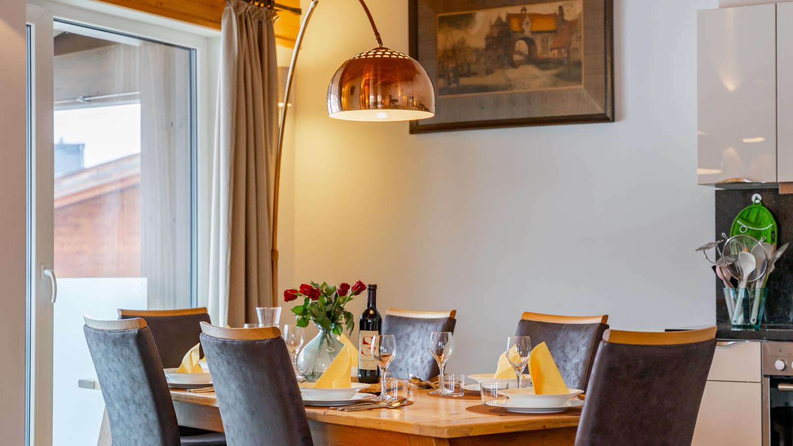 Salzach Lodge-Salle à manger