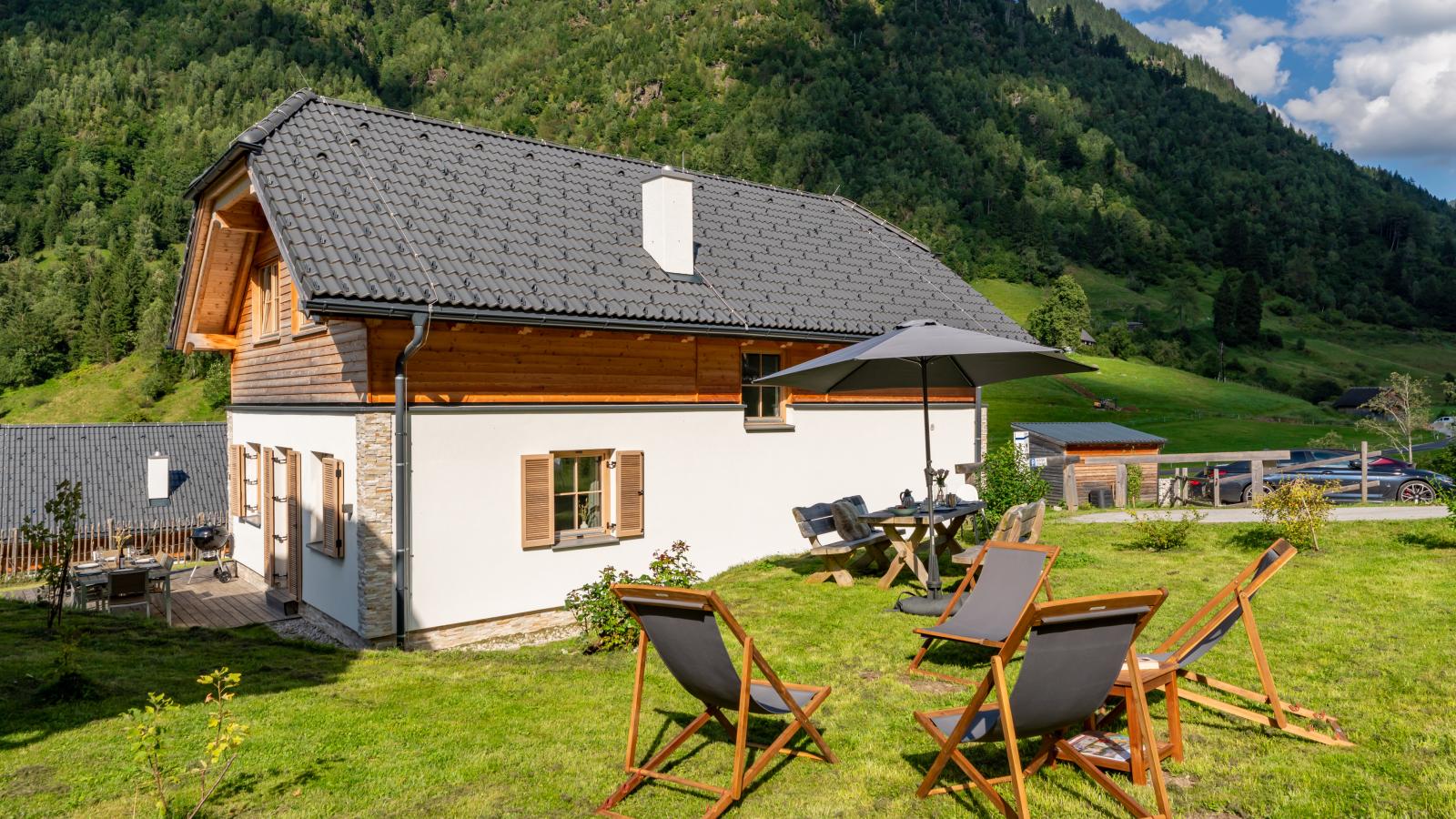 Chalet Norah-Jardins en été