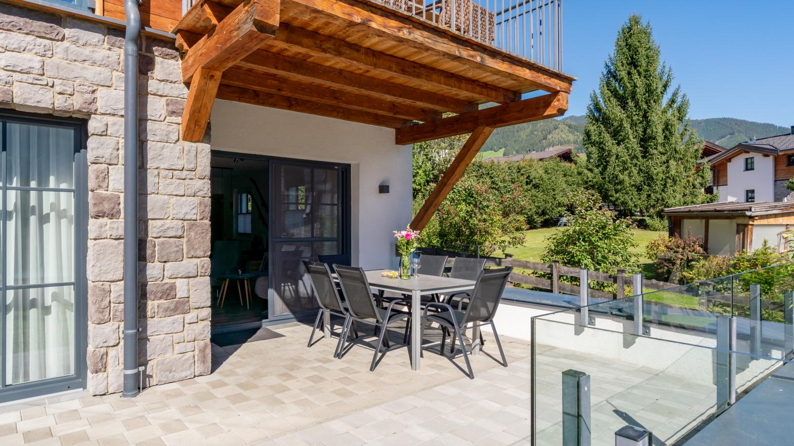 Luxury Tauern Suite Walchen Kaprun 6 - Terrasse / balcon