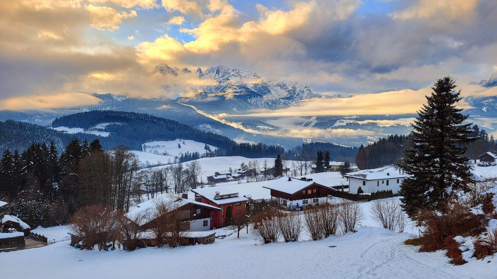 Werfenblick - Gebied winter 1km