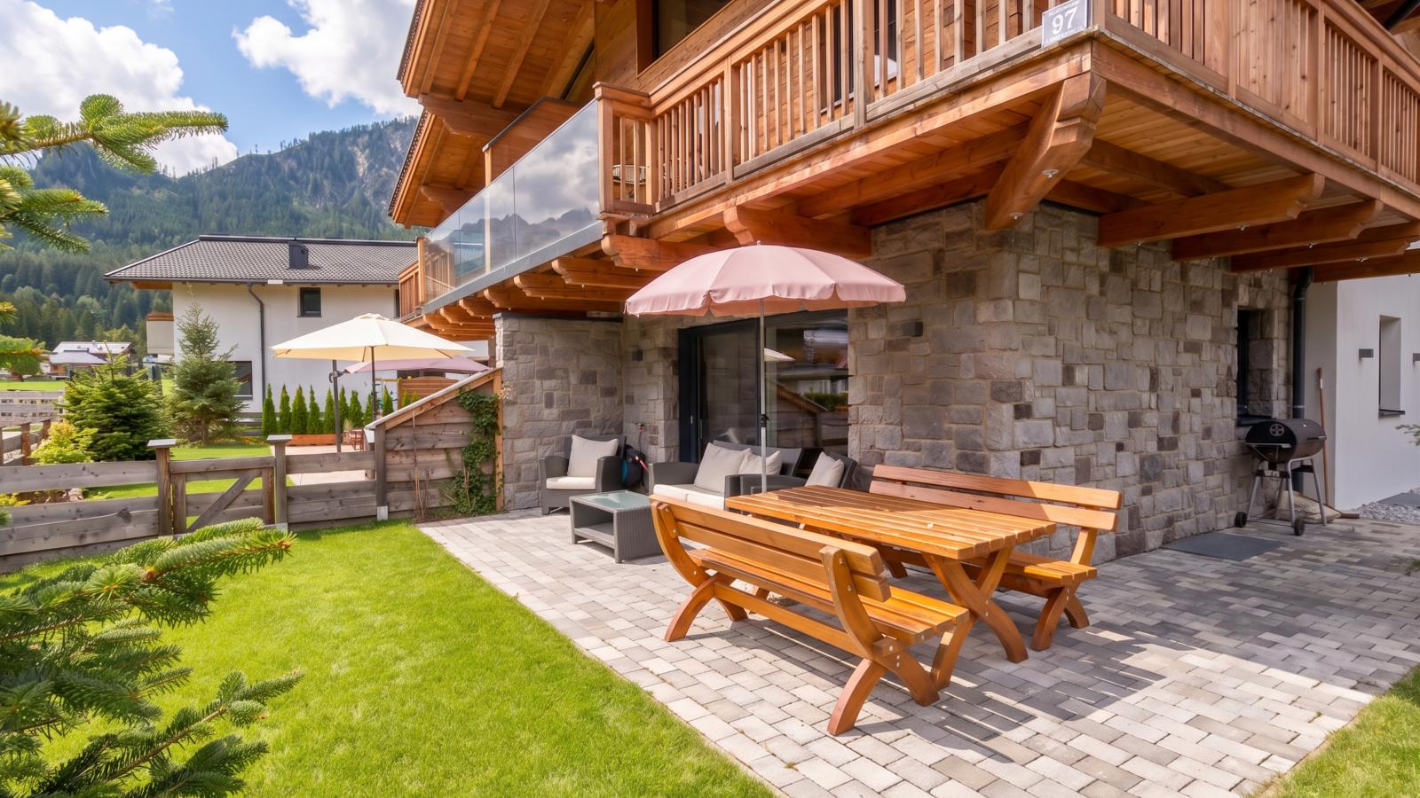 Lodge Elise - Terrasbalkon