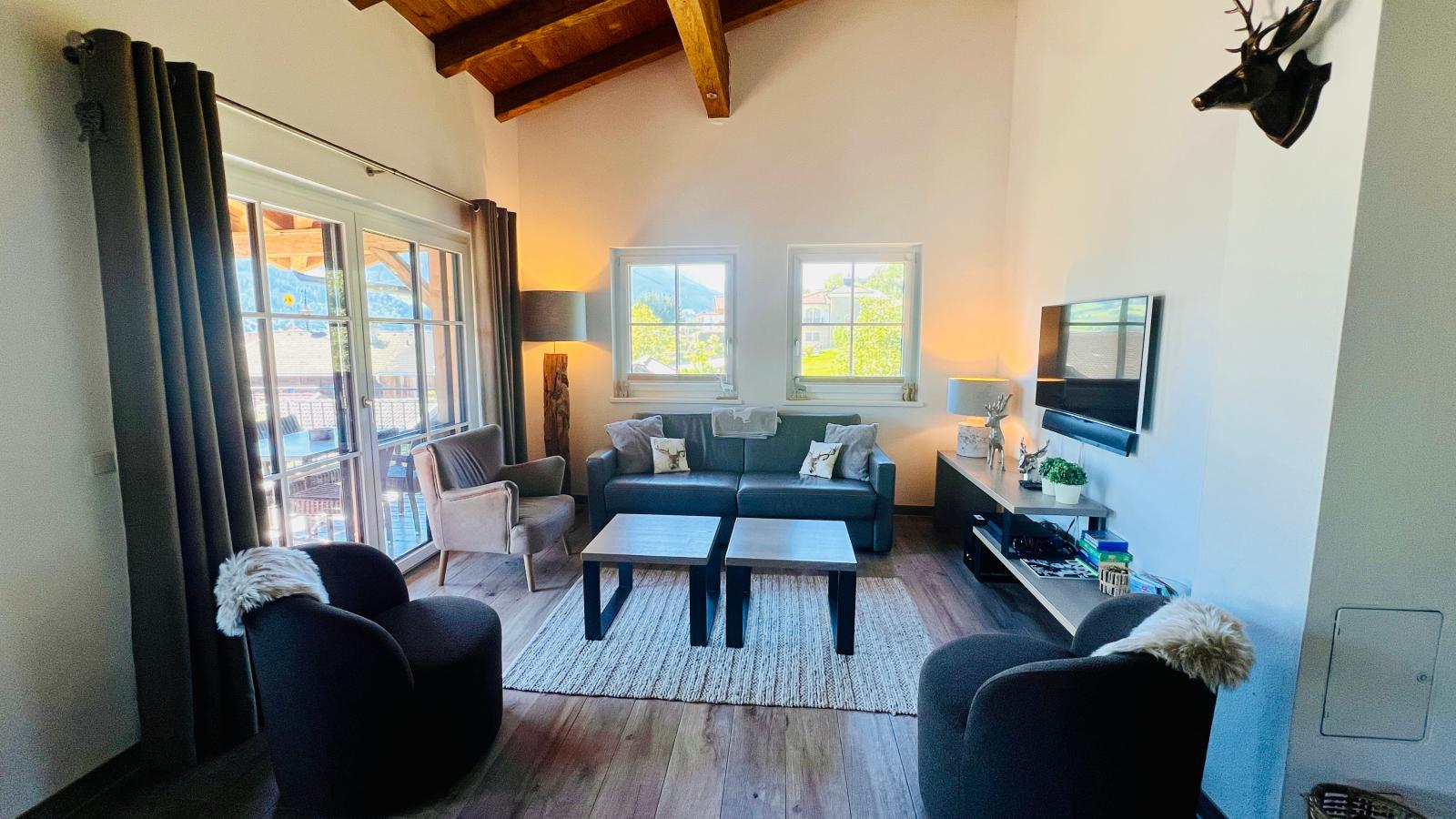Luxury Tauern Suite Walchen-Kaprun 7 - Salon