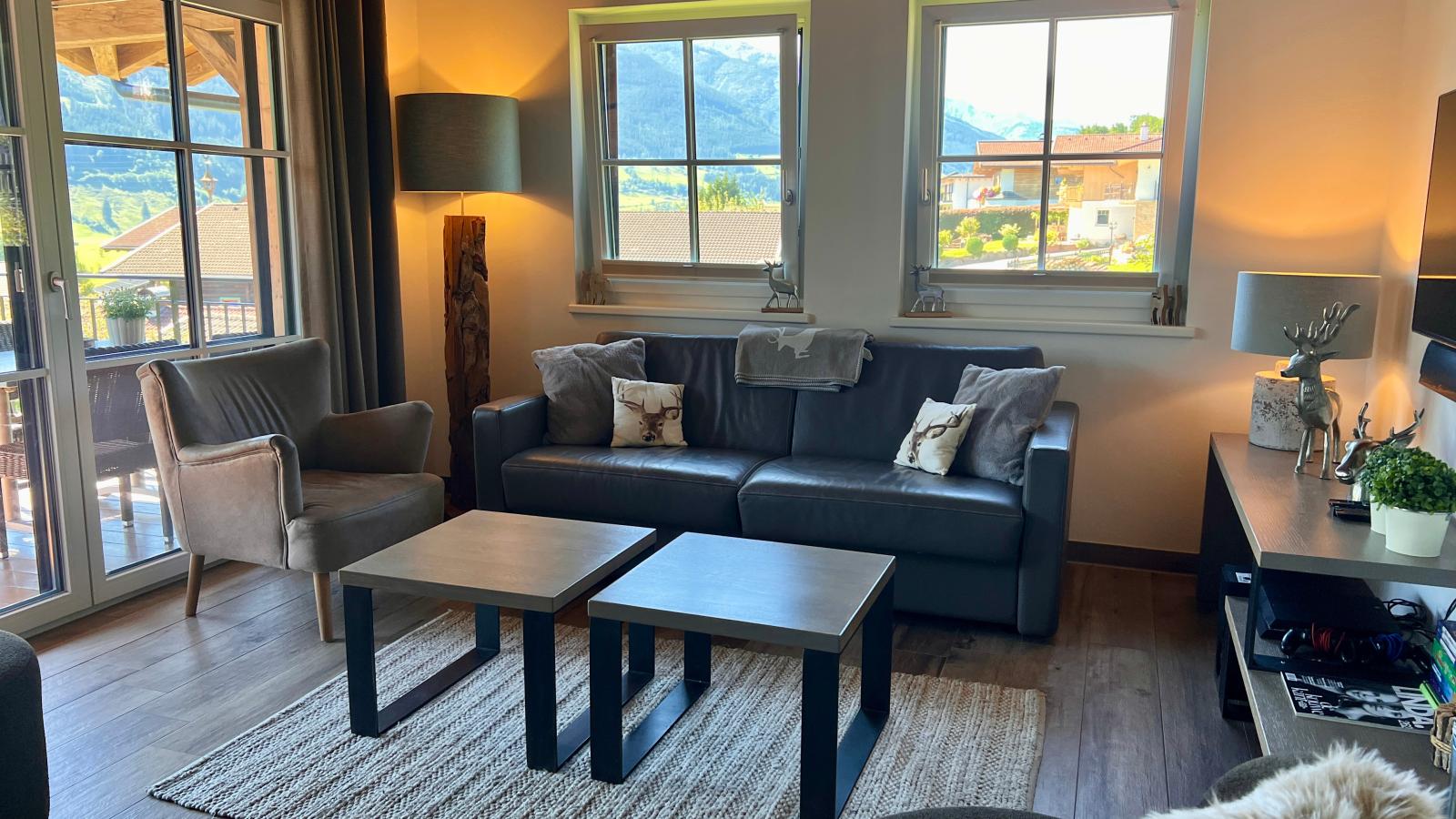 Luxury Tauern Suite Walchen-Kaprun 7 - Salon