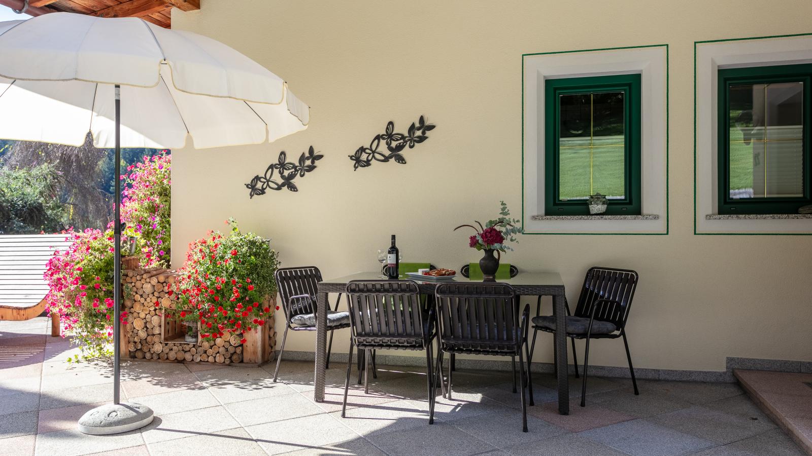 Haus am Waldrand-Terrasbalkon