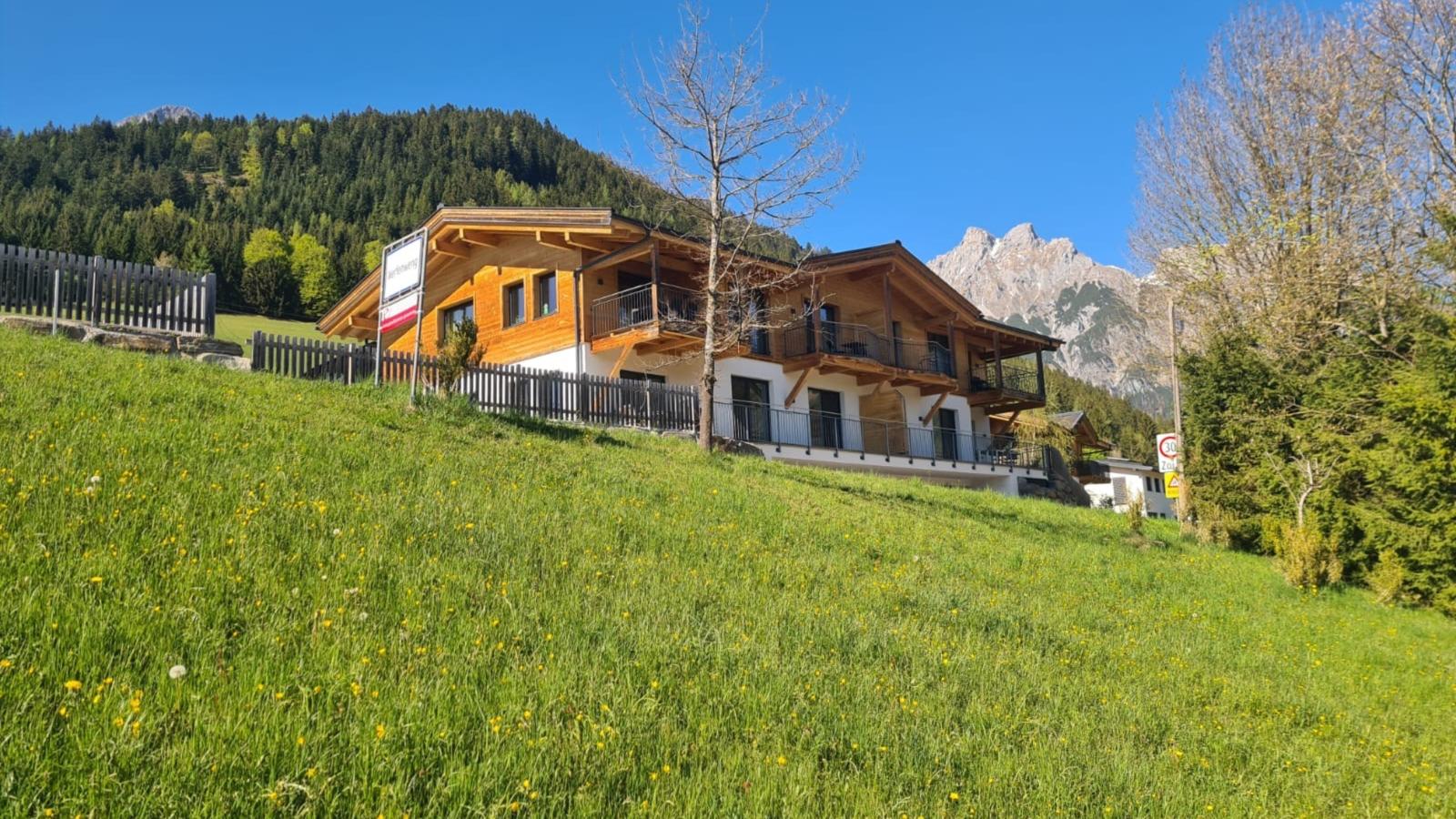 Bergblick - Außenbereich Sommer